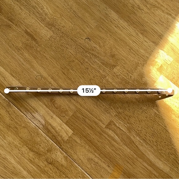 Tan Leather Tory Burch Logo Bracelet - Picture 6 of 7